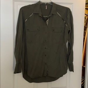 Free People button down (size L)